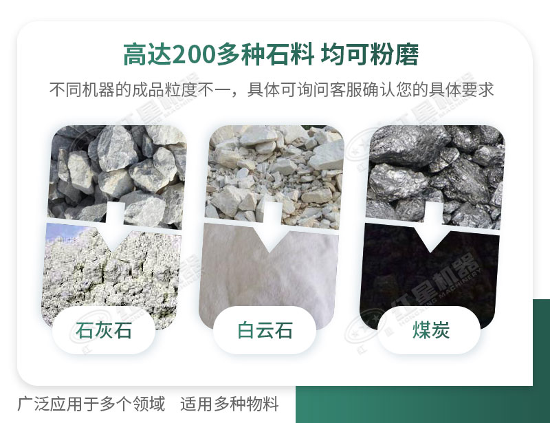 開廠如何選擇磨粉機(jī)型號(hào)？磨粉碎機(jī)有哪些型號(hào)？