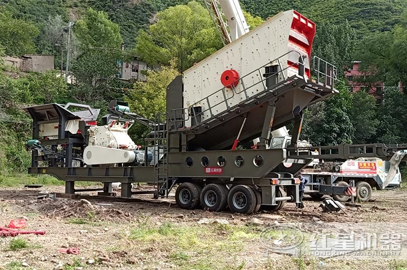 日產(chǎn)千噸石料用多大的破碎機(jī)型號(hào)，破碎建筑垃圾用的