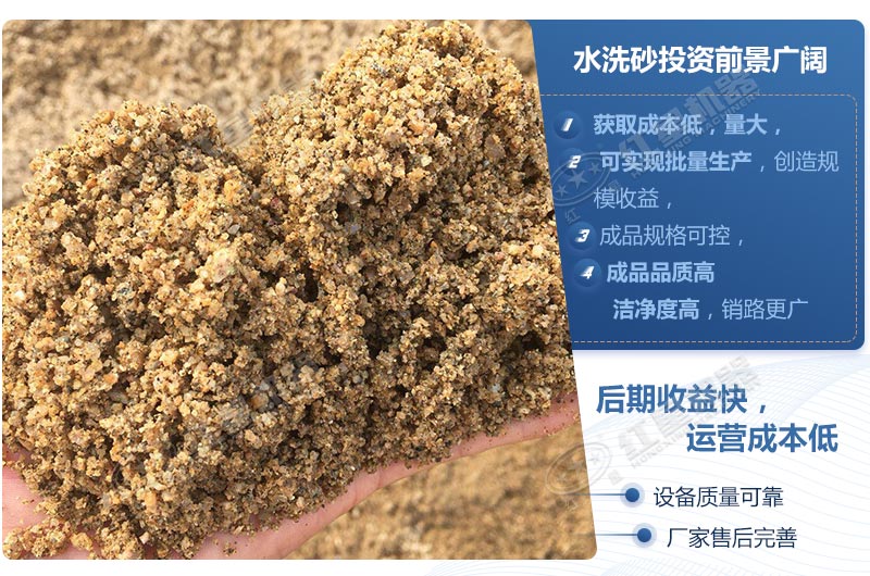 石粉洗出來的砂怎么樣？洗沙設(shè)備多少錢一臺？