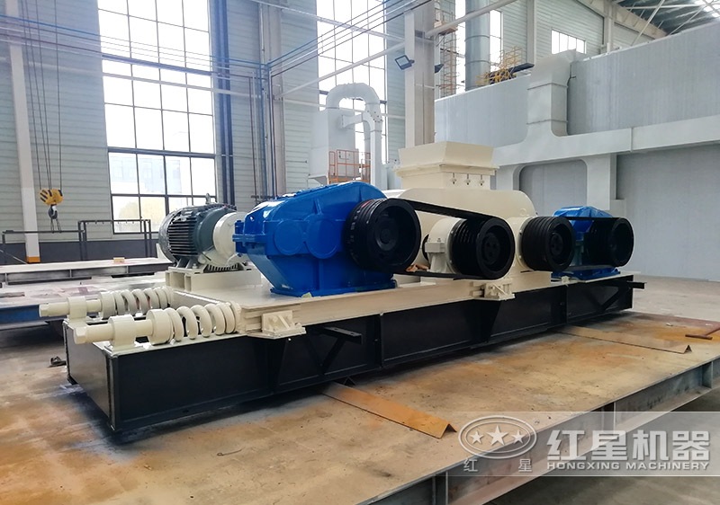 小型液壓對輥破碎機常用型號及價格，提供現(xiàn)場視頻